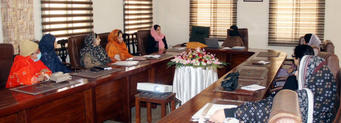 The Orientation Session of the Women Empowerment Mentoring Program (WEMP) was held at SBK Women’s University, Quetta, on December 15, 2025, under the chairpersonship of Prof. Dr. Shumaila Mazhar.